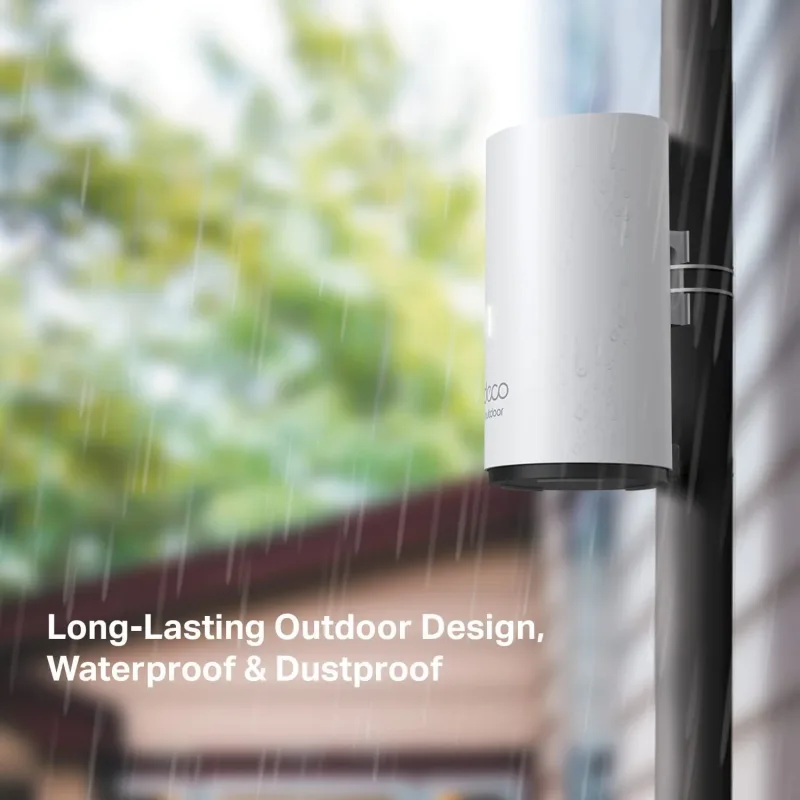 TP-Link Deco Outdoor Mesh WiFi AX3000 Dual Band 2 Gigabit PoE Ports Deco X50-outdoor