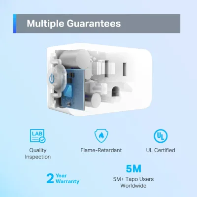 Apple Home Smart Plug Mini 15A, Tapo P125(2-Pack)