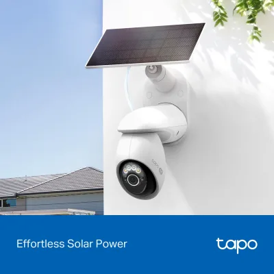 Tapo C660 Kit 4K Solar Pan/Tilt Security Camera Smart CentralHub Bundle, 4-Pack + H500